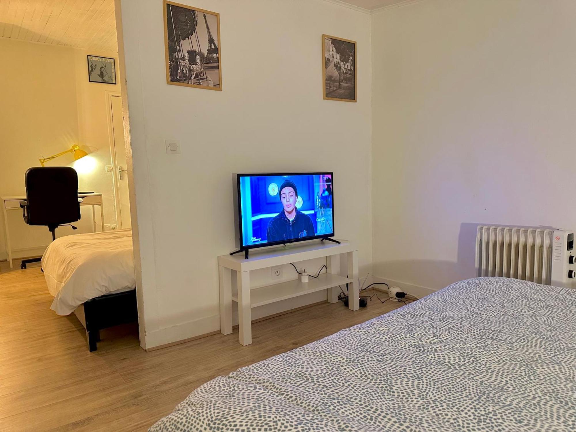 Aubervilliers Maison De Ville Pres Metro 7 By Immo Kit Bnb Eksteriør bilde